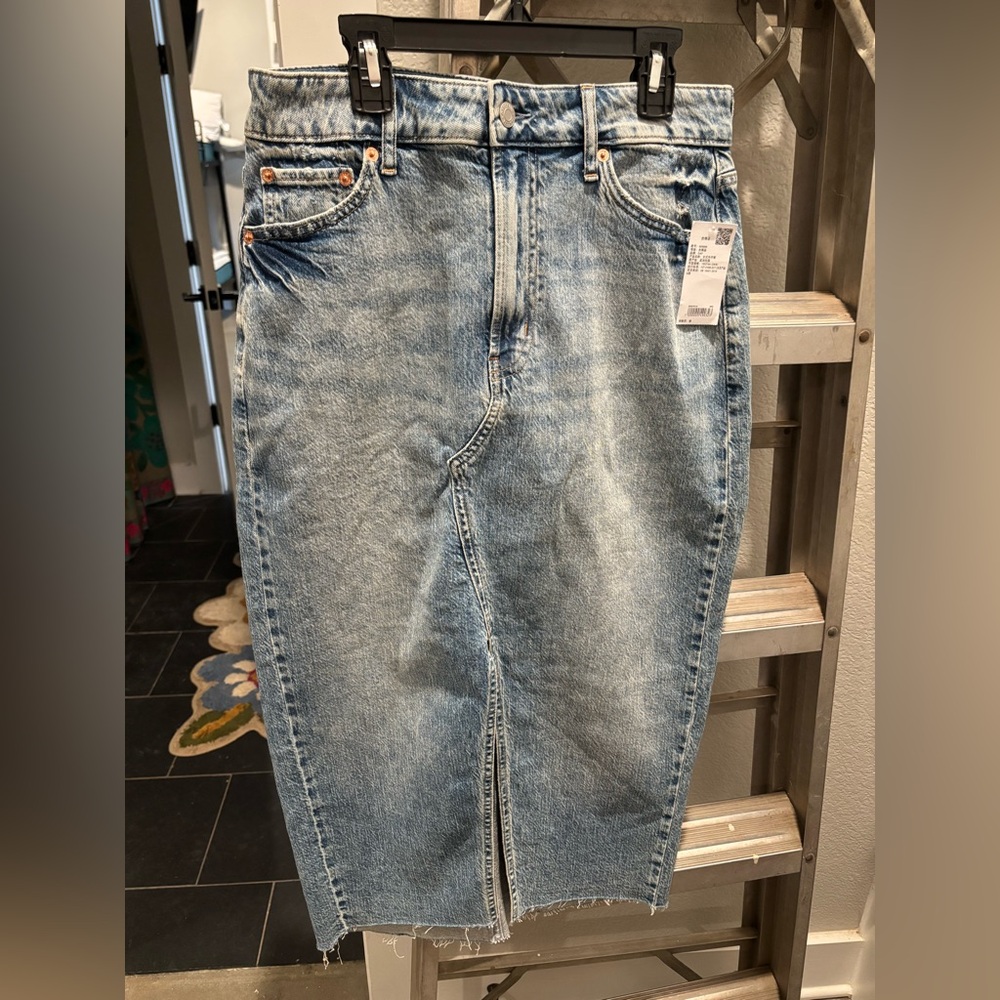 GAP Blue Denim Skirt